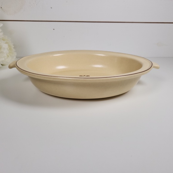 Vintage Pfaltzgraff Village Oval Stoneware Serving Bowl 10" x 8"- Casserole Dish - Picture 3 of 7